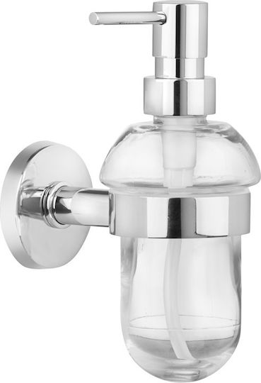Bronze Art Spender Glas Silber