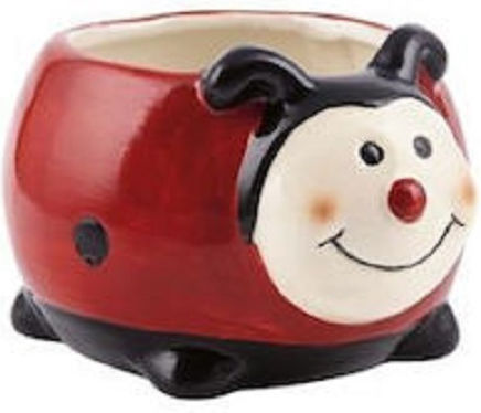 Fankon Flowers Plant Pot Ceramic Multicolour