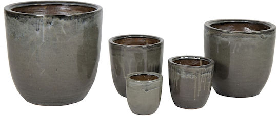 Fankon Flowers Planter Gray