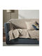 Gofis Home Opal Armchair Throw Two Sides Jacquard 180x180cm Opal Gray 148/15