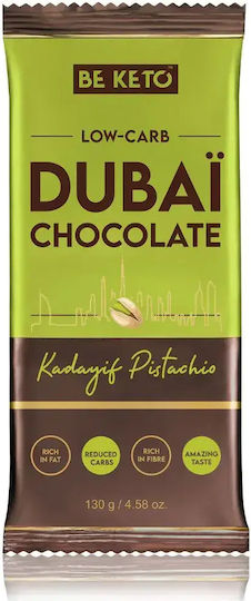 BeKeto Σοκολάτα Dubai με Στέβια 130gr