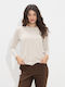 Women's Blouse Long Sleeve Ecru