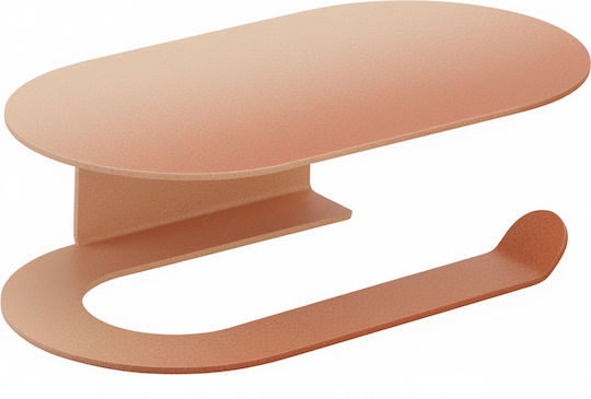 Bronze Art Wandmontiert Papierhalter Rosa