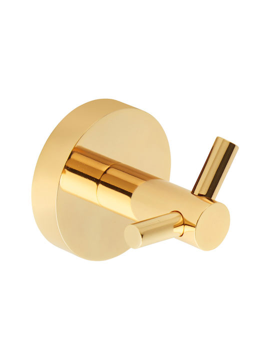 Bronze Art Άγκιστρο Μπάνιου Διπλό με Βίδες Inox...