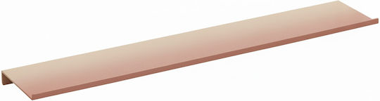 Bronze Art An der Wand montiert Badezimmerregal Metallisch Rosa