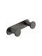 Bronze Art Rail Баня Двойна Подов с винтове Inox Сив