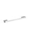 Bronze Art Single Wall-Mounted Bathroom Rail Silver