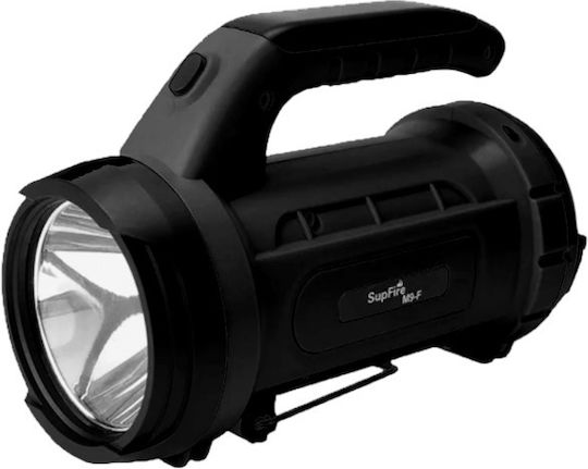 Supfire Wiederaufladbar Handstrahler LED Schwarz