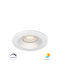 Braytron Recessed Spot with Integrated LED and Warm White Light White 1pcs