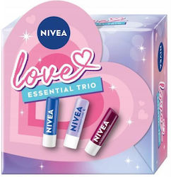 Nivea Love Essential Trio Set Lip Balm