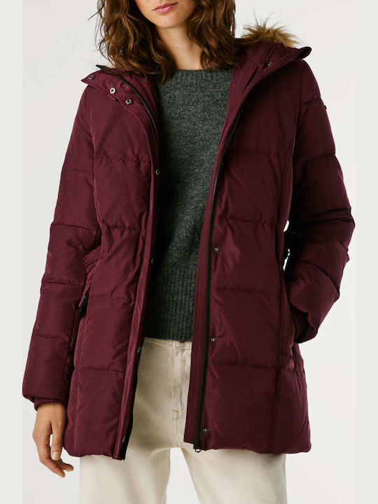Pepe Jeans Γυναικείο Puffer Μπουφάν για Χειμώνα...