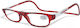 Optosquad Reading Glasses +2.25 in Red color A0083
