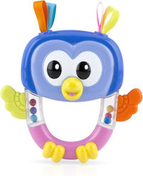 Nuby Teething Rattle for 3 m+ Blue Bird