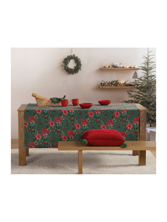Nef-Nef Homeware Mistletoe Green L240xW140cm.