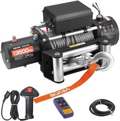 Vevor Elektrisch 4x4 Fahrzeugwinde 12V mit Zugkraft 6100kg