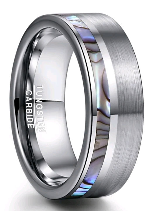 Amalfi Accessories Herren Ring aus Stahl