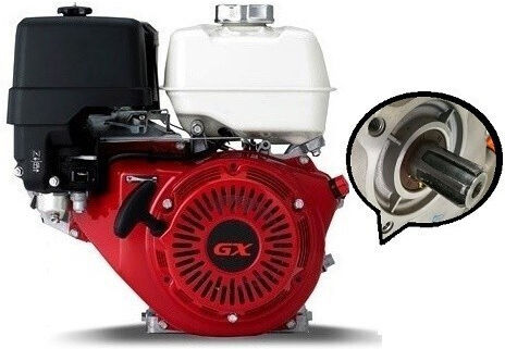 168cc 6.5hp Maximă Rotații 3600rpm Ax Orizontal cu Demaror (Rezervor 0.8lt)
