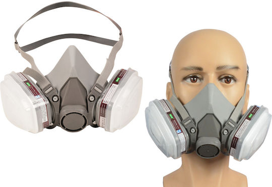 Half Mask Anti-dust Paint Respirator 2 Carbon Filters