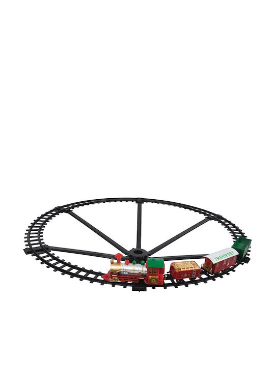 Lianos Lianosxmas Christmas Tree Train 4 Carriages Movement Sound Light Battery 93cm
