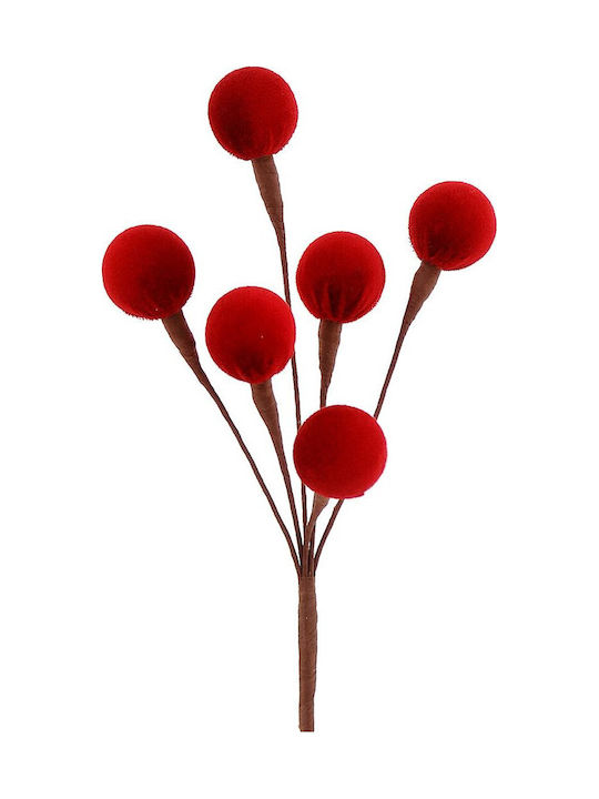 Arti Casa Christmas Fabric Decorative Branch 40cm