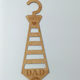 ToXylo Wardrobe Hanger for Ties Wooden Blue SS-8911928 1pcs