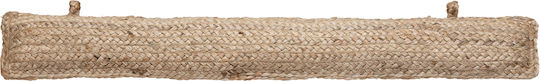 Stoff-Zugluftstopper Tür in Beige Farbe Stoff-Zugluftstopper Tür in Beige Farbe