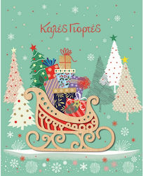 Hwx113 Fun Creations Weihnachtsgrußkarte Hollyw...