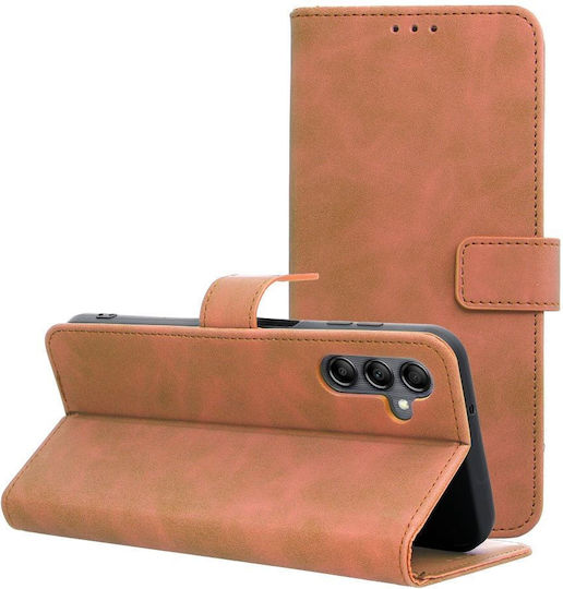 Forcell Tender Книга Изкуствена кожа Кафяв (Redmi Note 14 Pro+)