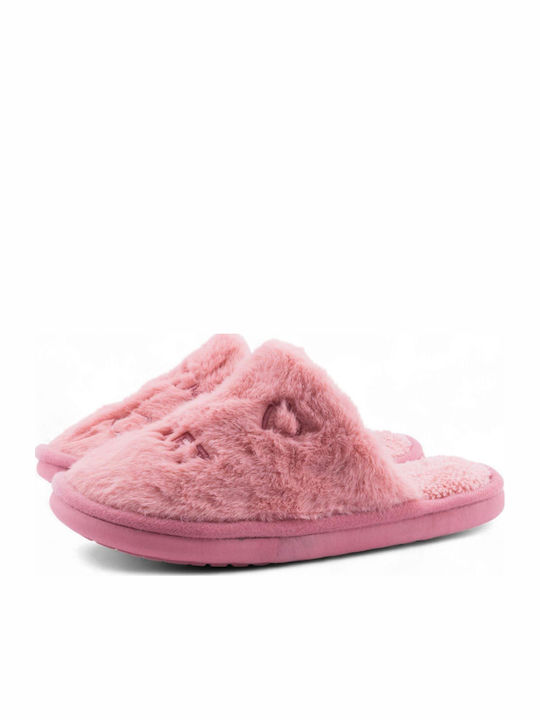 Winter Women's Slippers Pink