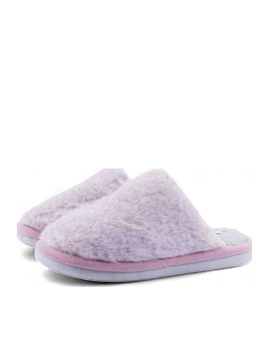 Closed Women's Slippers Purple