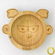 Pandaboo Baby Food Bowl made of Bamboo Yellow