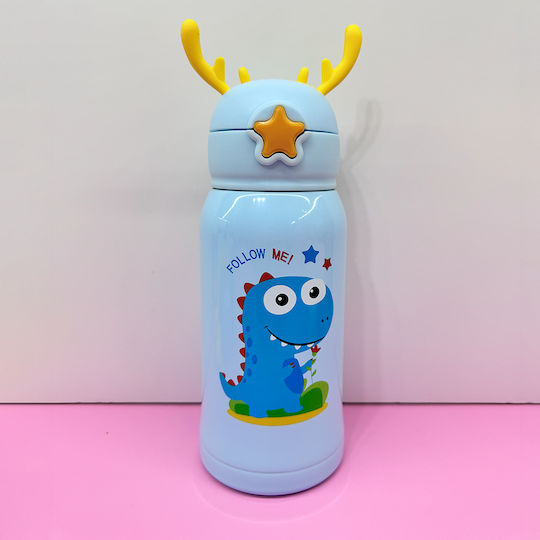 Pandaboo Παιδικό Παγούρι Θερμός με Καλαμάκι 500ml