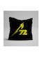 Metallic Throw Pillow 40*40 M-72 Logo Album 72 Seasons Black and Yellow
