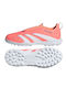 Kids Soccer Cleats Predator League Ll Turf Without Laces Orange
