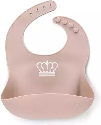 Pandaboo Waterproof Bib Silicone Light brown