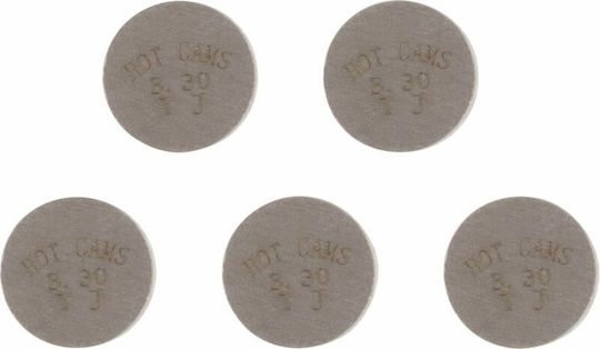 HotCams Motorcycle Valve Shims with Diameter 9.48mm and Thickness 3.30mm for Yamaha YZ450F 5pcs