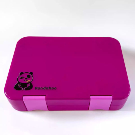Pandaboo Lunchbox Kunststoff Lila 820ml 1Stück