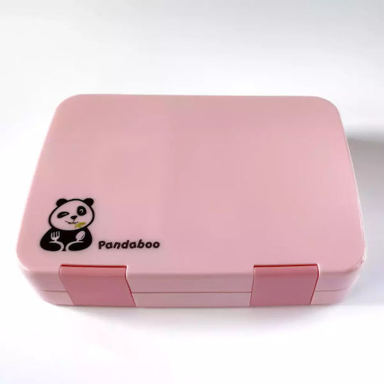 Pandaboo Кутия за обяд Пластмаса Розов 820мл 1бр