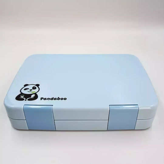 Pandaboo Δοχείο Φαγητού Πλαστικό Γαλάζιο 820ml