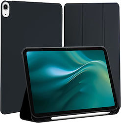 Etteri Flip Cover (iPad Air 4, iPad Air 5, iPad 11'' 6, iPad 7) Μαύρη Etteri Flip Cover (iPad Air 4, iPad Air 5, iPad 11'' 6, iPad 7) Μαύρη