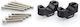 Puig 20mm Suzuki V-strom 1050/xt Schwarz Motorrad Lenkerzubehör Abstandshalter