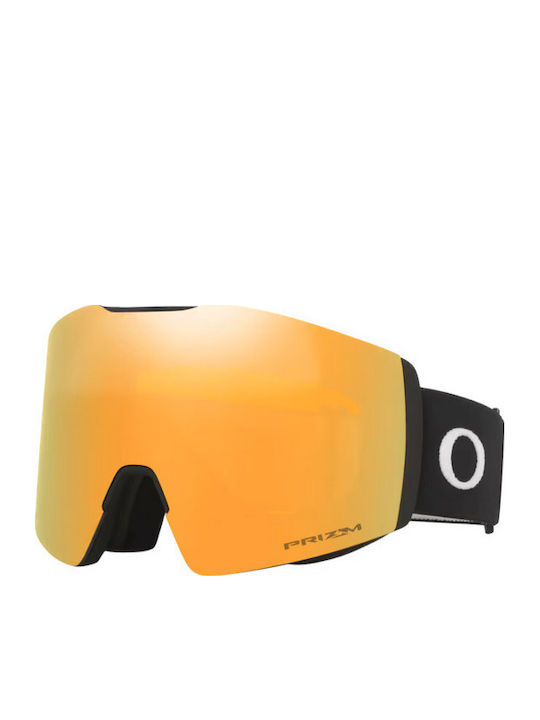 Oakley Snow Mască de Schi și Snowboard pentru Adulți Neagră cu Lentilă Neagră