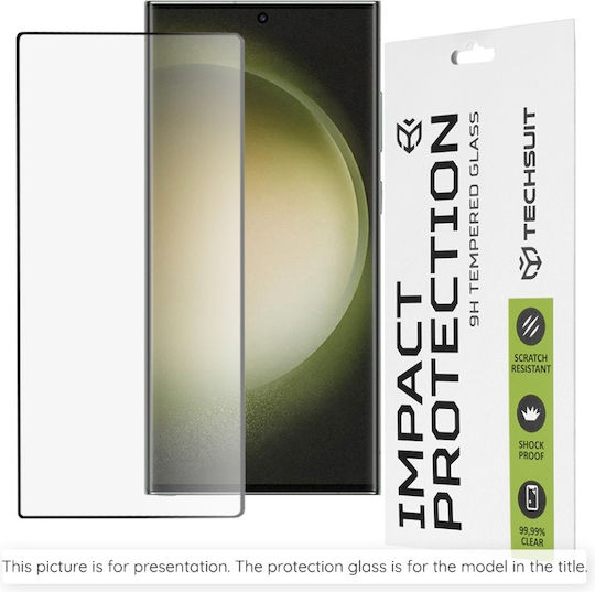 0.33mm Adeziv complet Screen Protector Negru (Honor X5C Plus)