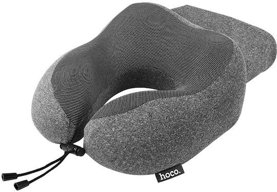 Hoco Memory Foam Travel Pillow Travel Set Pillow 27x26x14cm Black