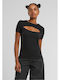 Γυναικείο T-shirt Black