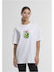 Bluze Damă Tricou Oversized Alb