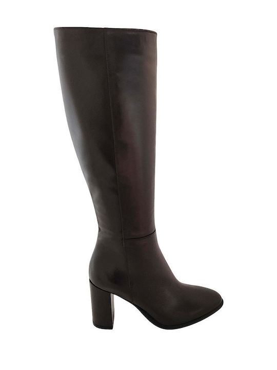 Kalogirou Leather Women's Boots Brown