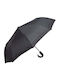 Pierre Cardin Windproof Automatic Umbrella Compact Black