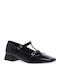 Damen Ballerinas Mary Jane Schwarz