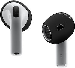Силиконови покрития в Черен цвят за Apple AirPods 4 Силиконови покрития в Черен цвят за Apple AirPods 4